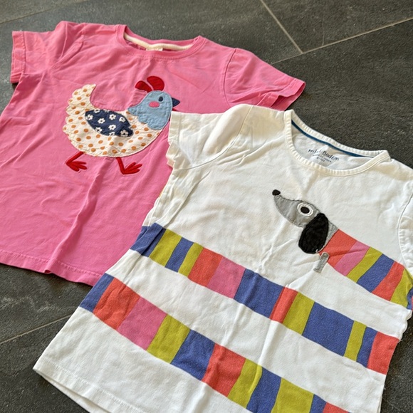 Set of 2 Mini Boden t-shirts - Picture 2 of 4